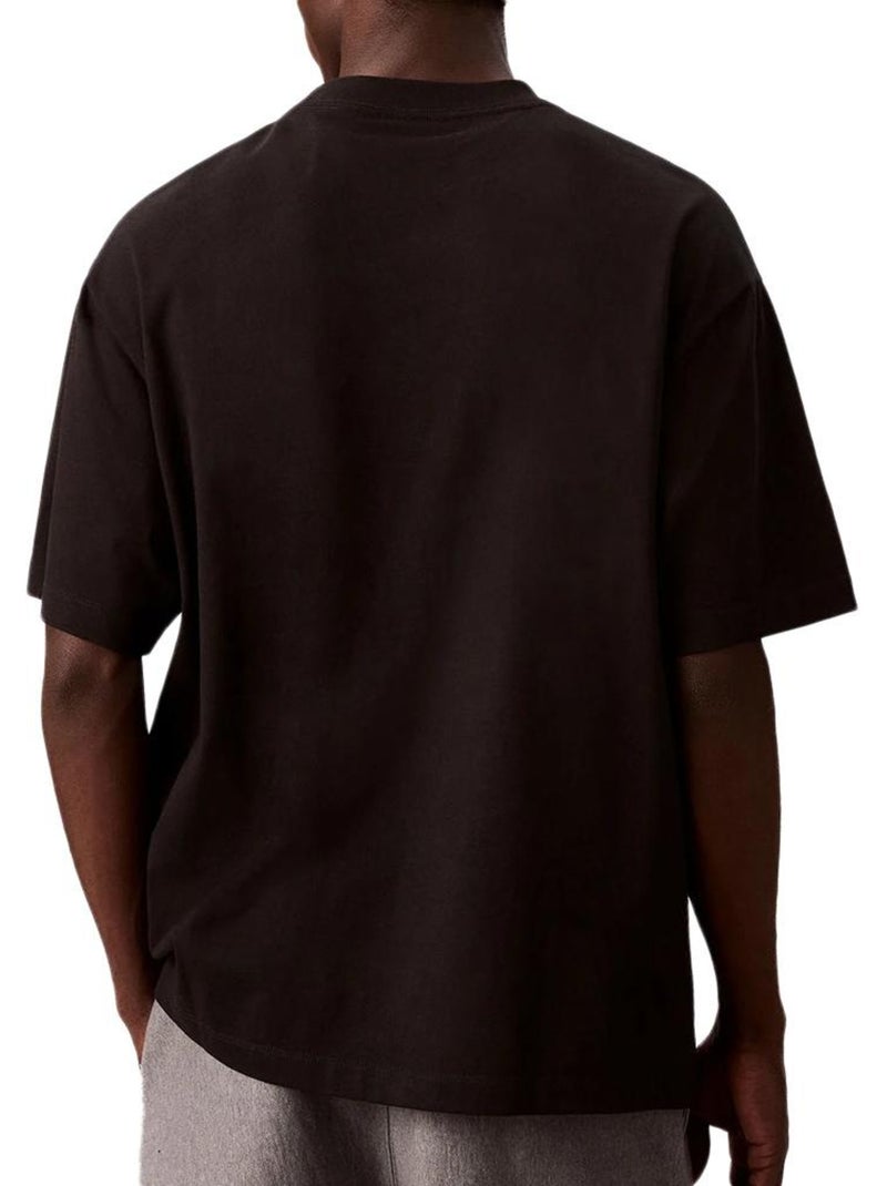 T-Shirt Uomo Calvin Klein Jeans Nero - Kiabi