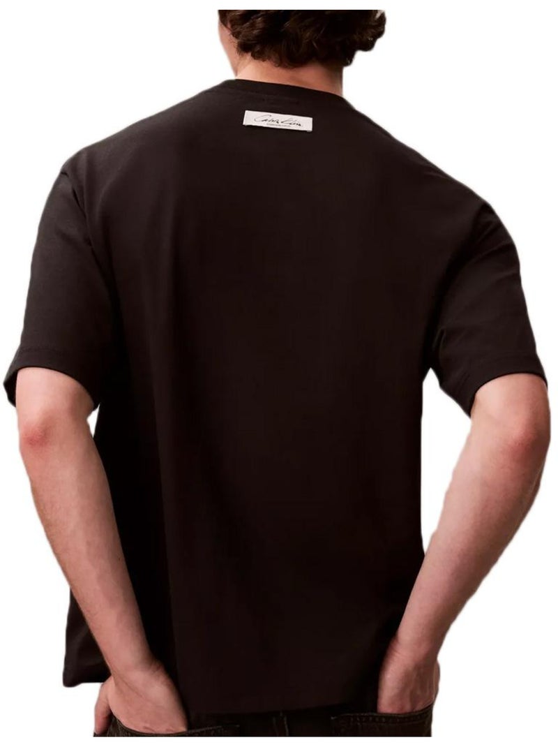 T-shirt Uomo Calvin Klein Jeans Nero - Kiabi