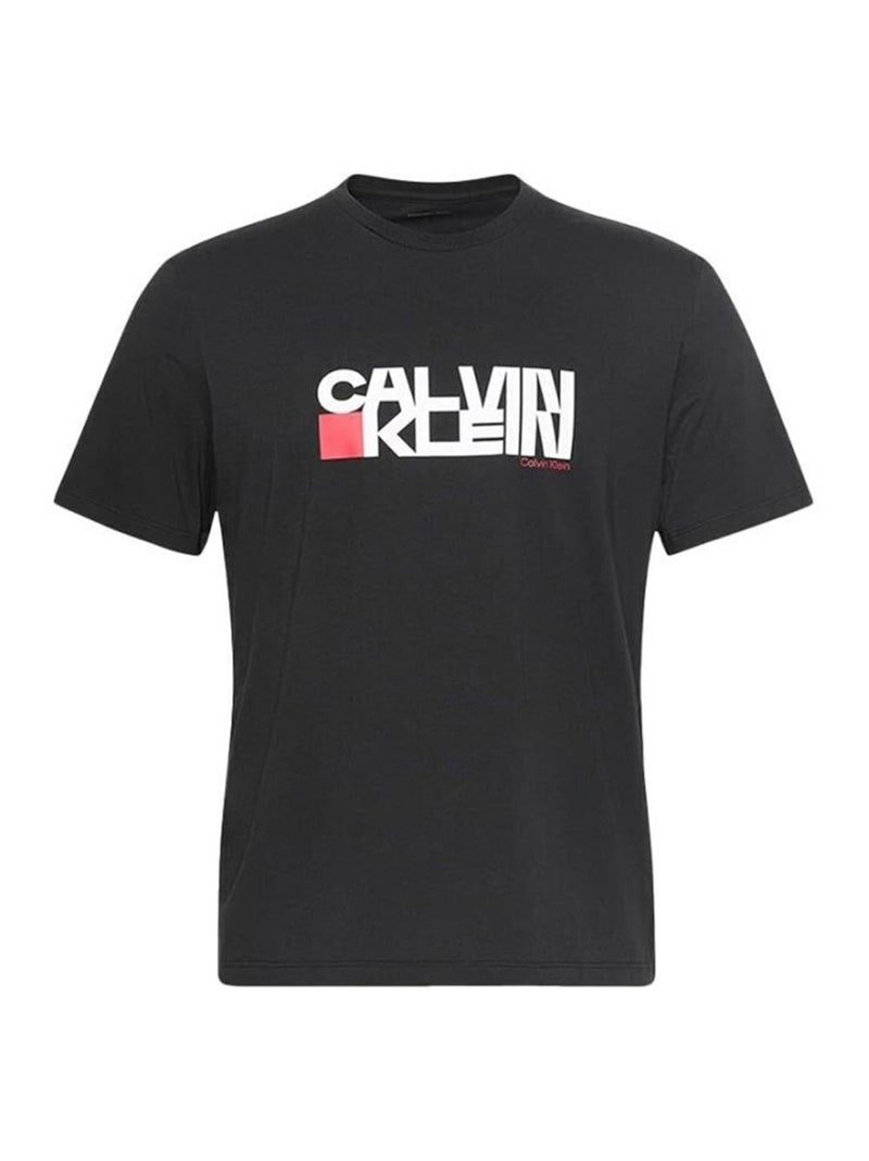 T-Shirt Uomo Calvin Klein Jeans Nero - Kiabi