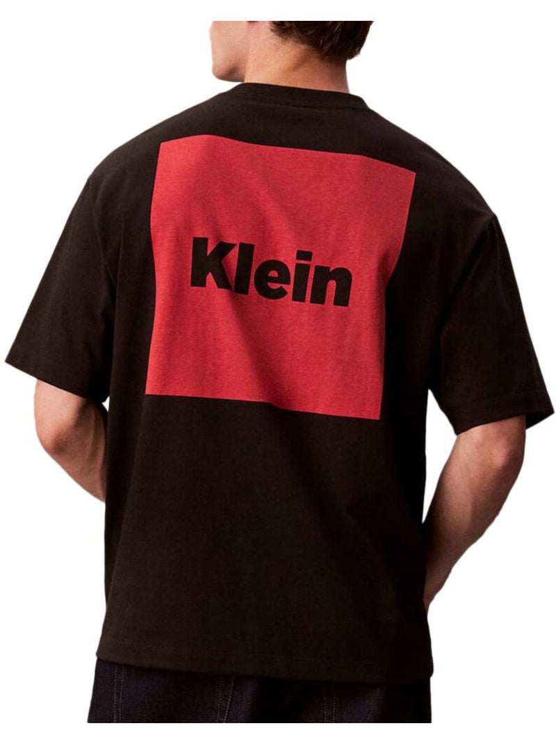 T-Shirt Uomo Calvin Klein Jeans Nero - Kiabi