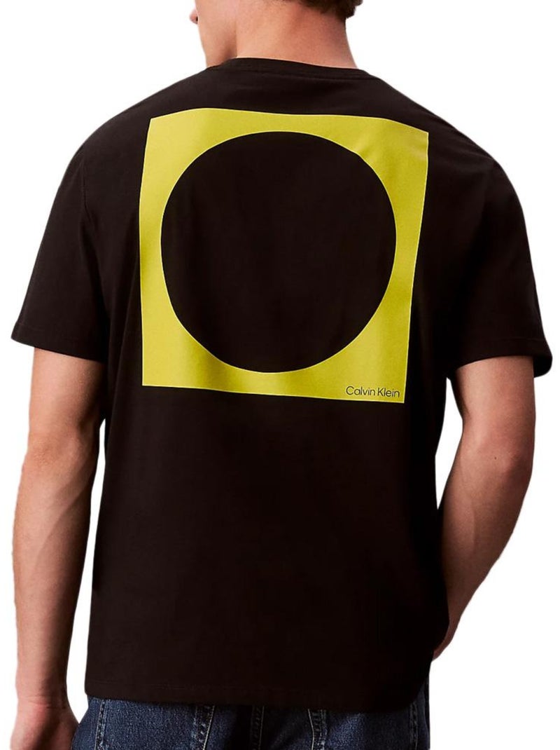 T-Shirt Uomo Calvin Klein Jeans Nero - Kiabi