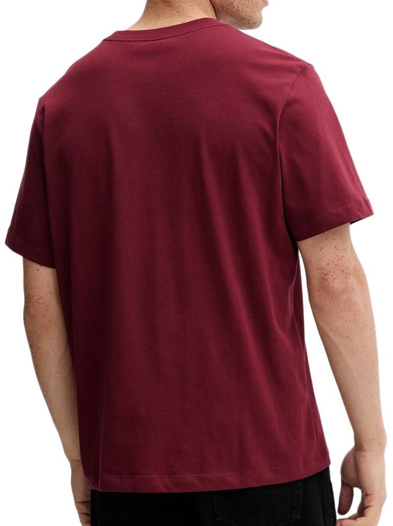 T-Shirt Uomo Calvin Klein Jeans Rosso - Kiabi