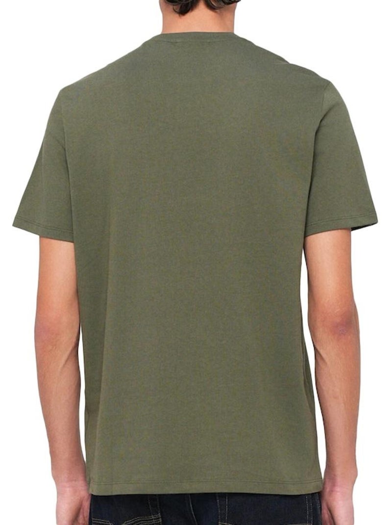 T-Shirt Uomo Calvin Klein Jeans Verde kaki chiaro - Kiabi