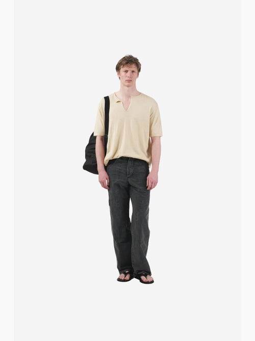 T-shirt uomo con girocollo giesto - Kiabi T-shirt uomo con girocollo giesto - Kiabi