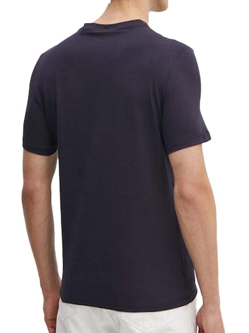 T-shirt Uomo Guess Blu marino - Kiabi