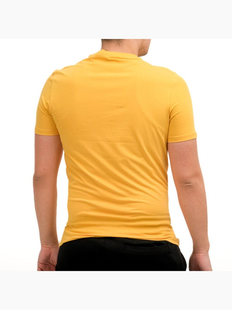 T-shirt Uomo Guess Giallo - Kiabi