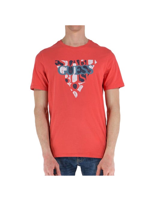 T-shirt Uomo Guess in Cotone Biologico - Kiabi