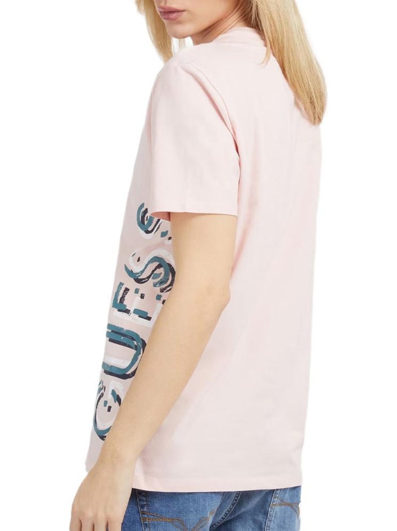 T-shirt Uomo Guess Rosa - Kiabi