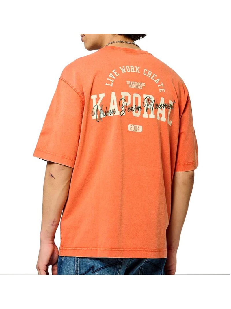 T-shirt uomo kaporal Arancione - Kiabi