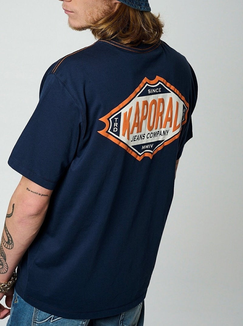 T-shirt Uomo Kaporal Blu - Kiabi