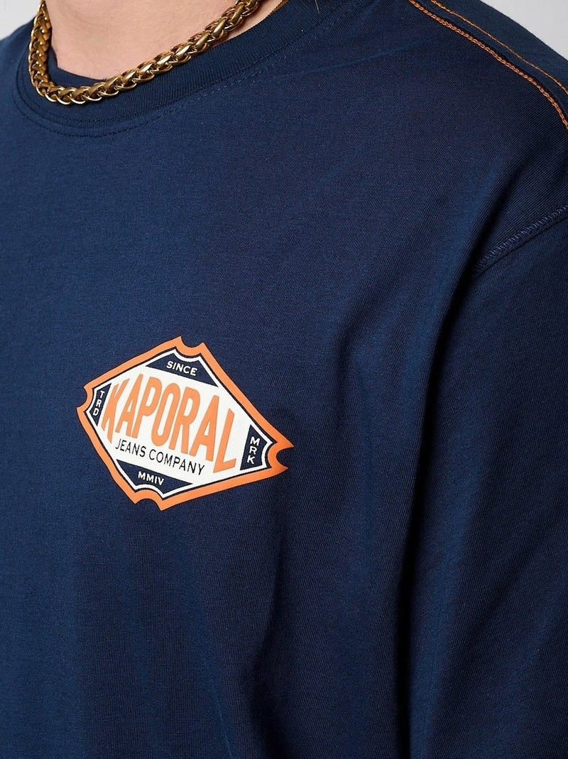 T-shirt Uomo Kaporal Blu - Kiabi