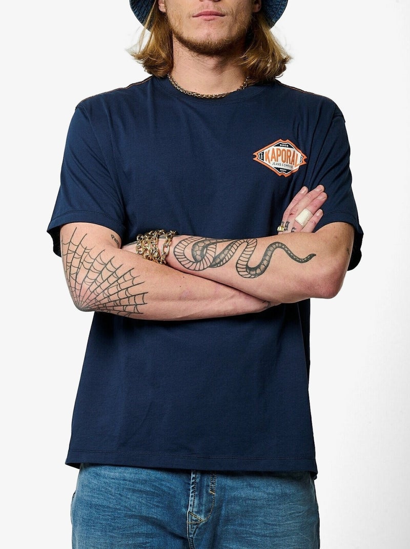 T-shirt Uomo Kaporal Blu - Kiabi