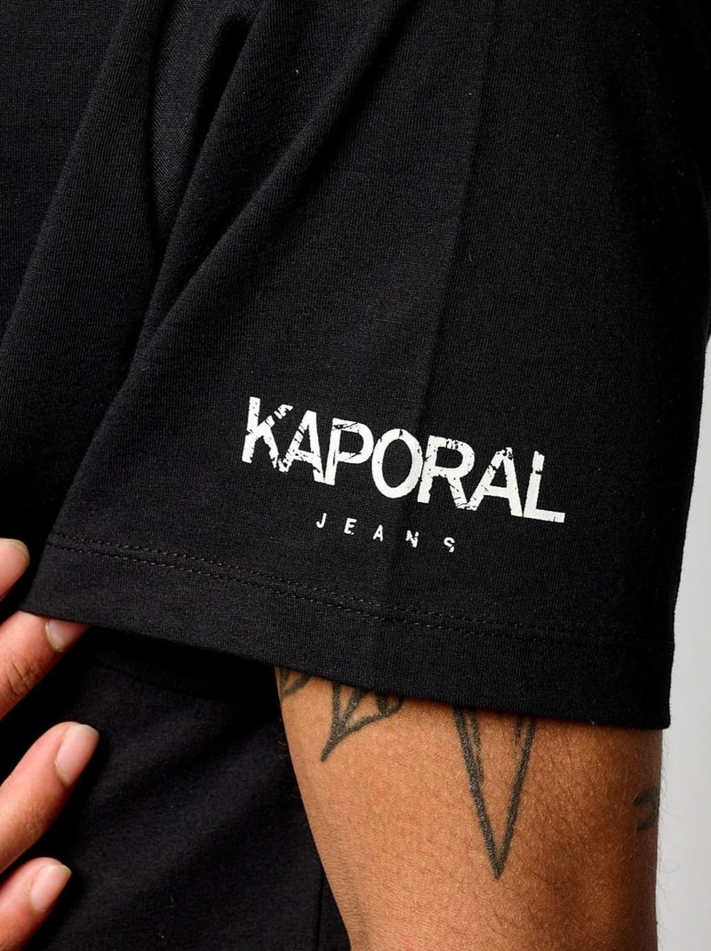 T-Shirt Uomo Kaporal Nero - Kiabi
