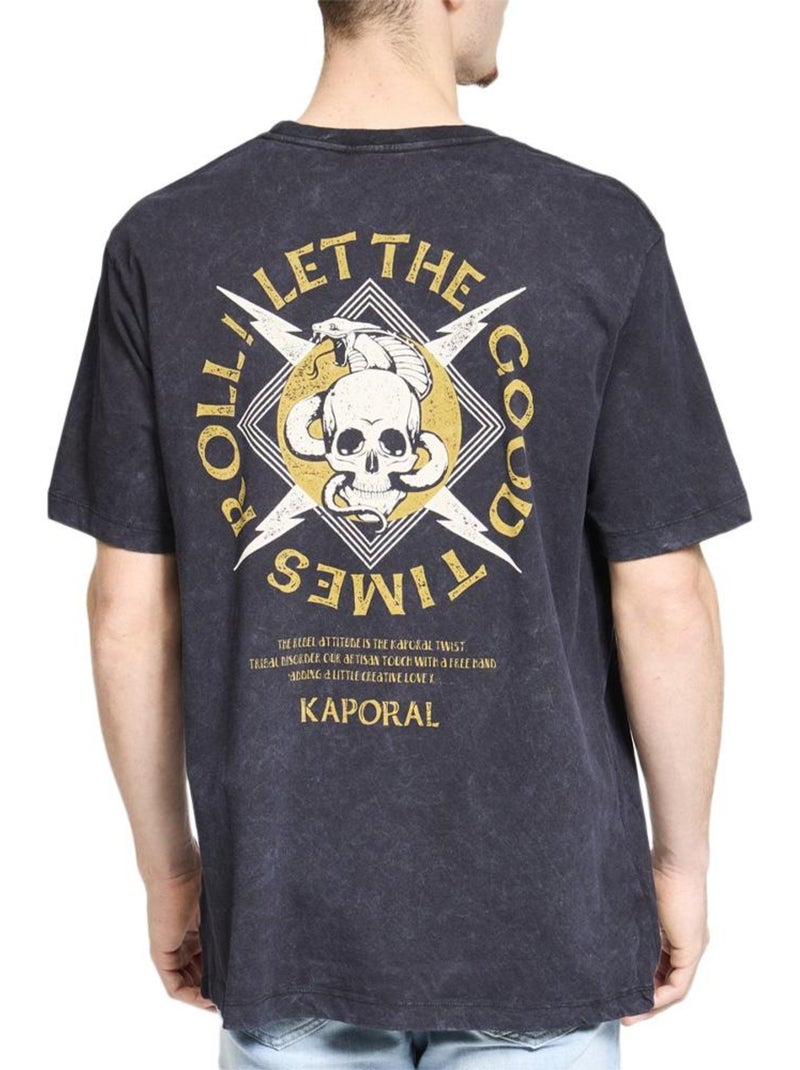 T-Shirt Uomo Kaporal Nero - Kiabi