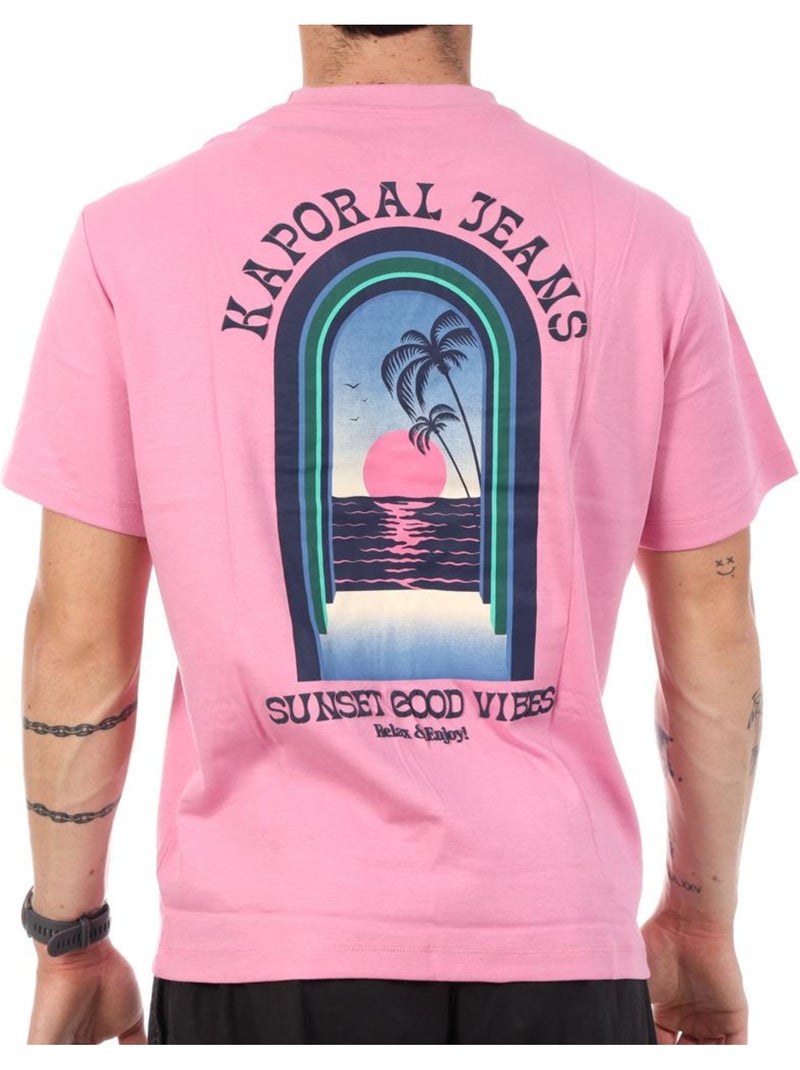 T-Shirt Uomo Kaporal Rosa - Kiabi
