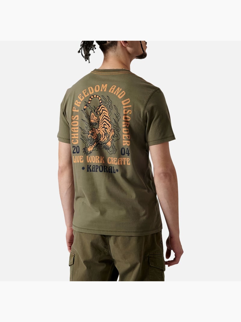 T-Shirt Uomo Kaporal Verde kaki chiaro - Kiabi
