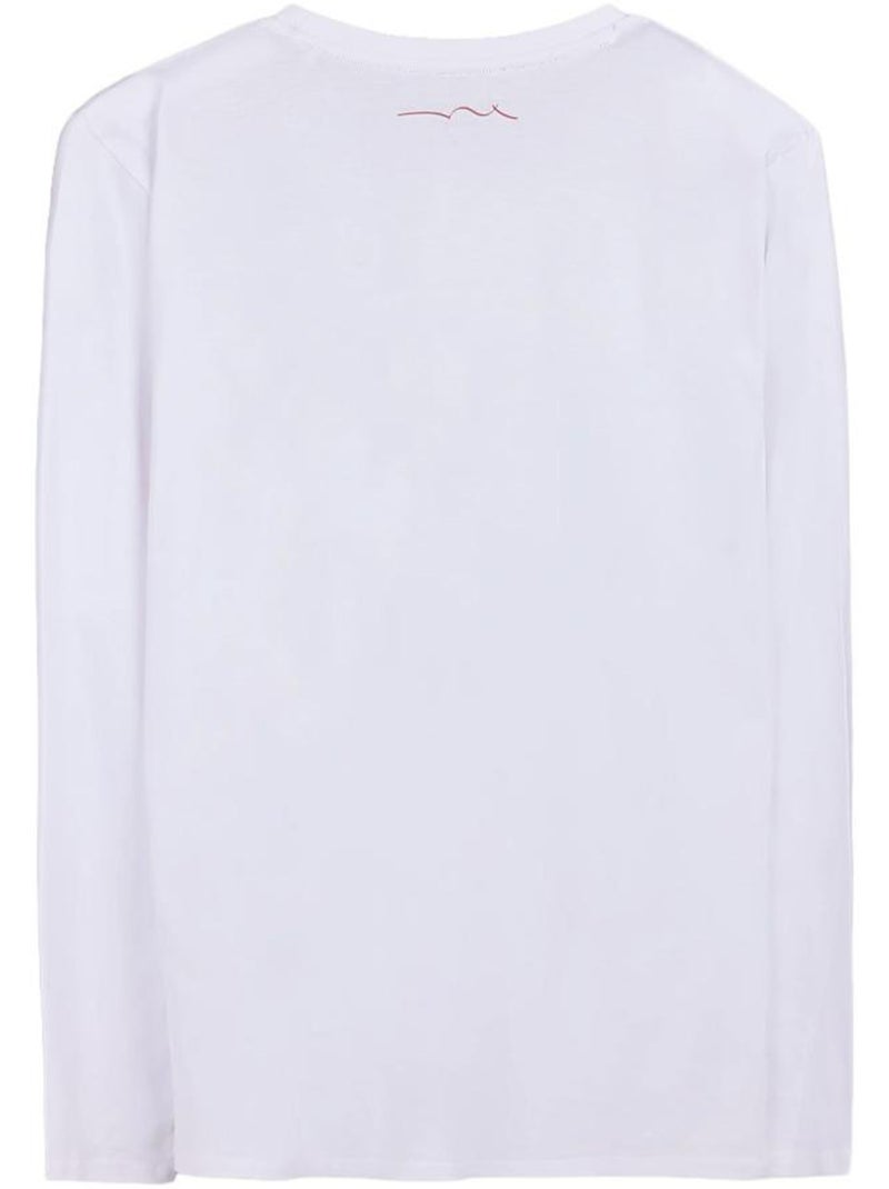 T-shirt uomo maniche lunghe teddy smith Bianco - Kiabi