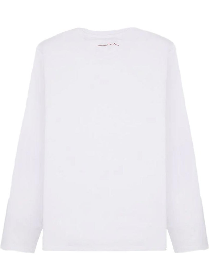 T-shirt uomo maniche lunghe teddy smith Bianco - Kiabi