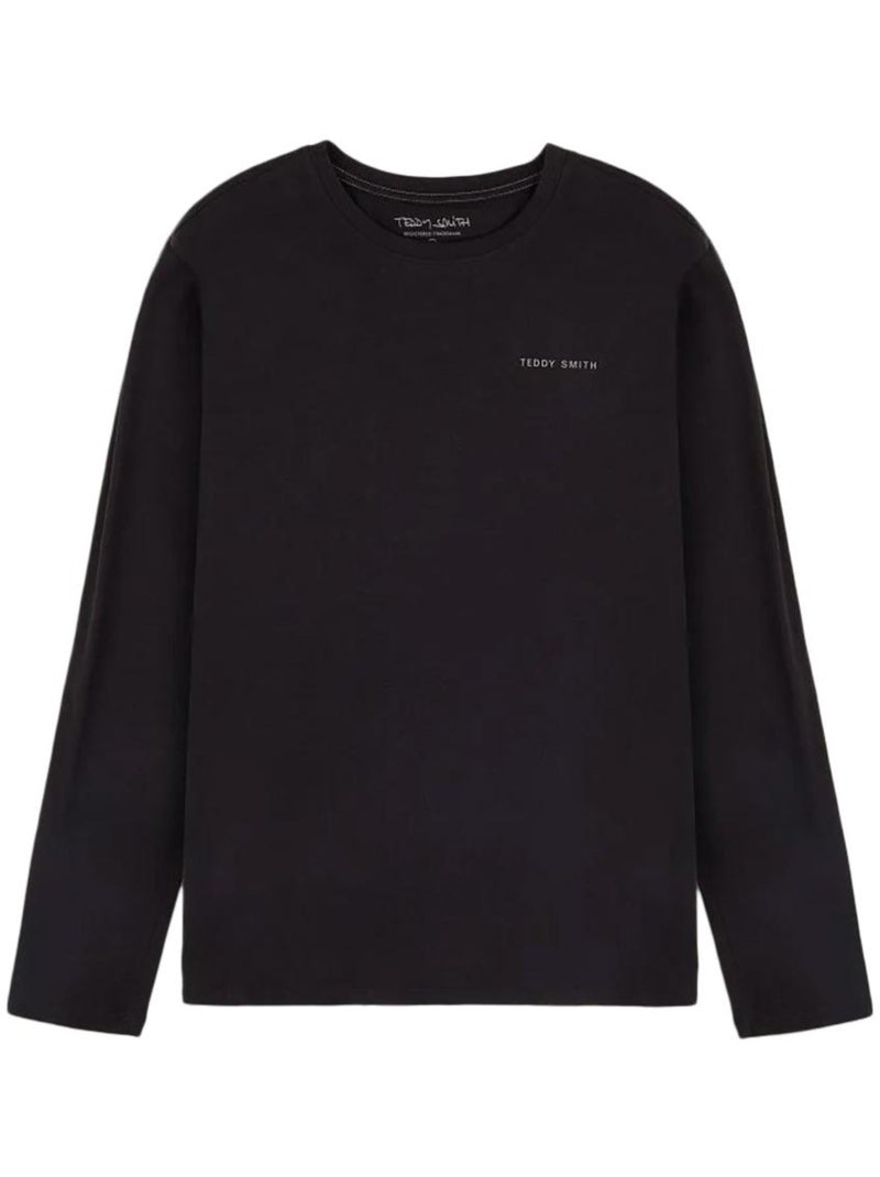 T-shirt uomo maniche lunghe teddy smith Nero - Kiabi
