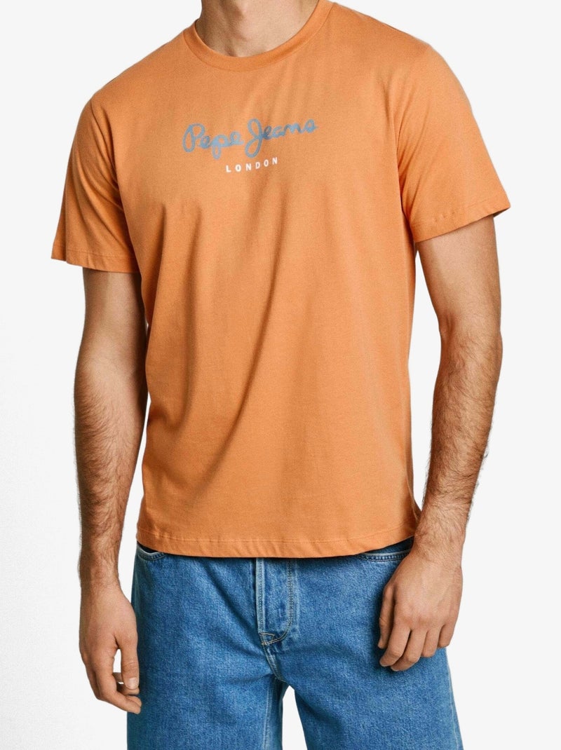 T-shirt Uomo Pepe Jeans Arancione - Kiabi