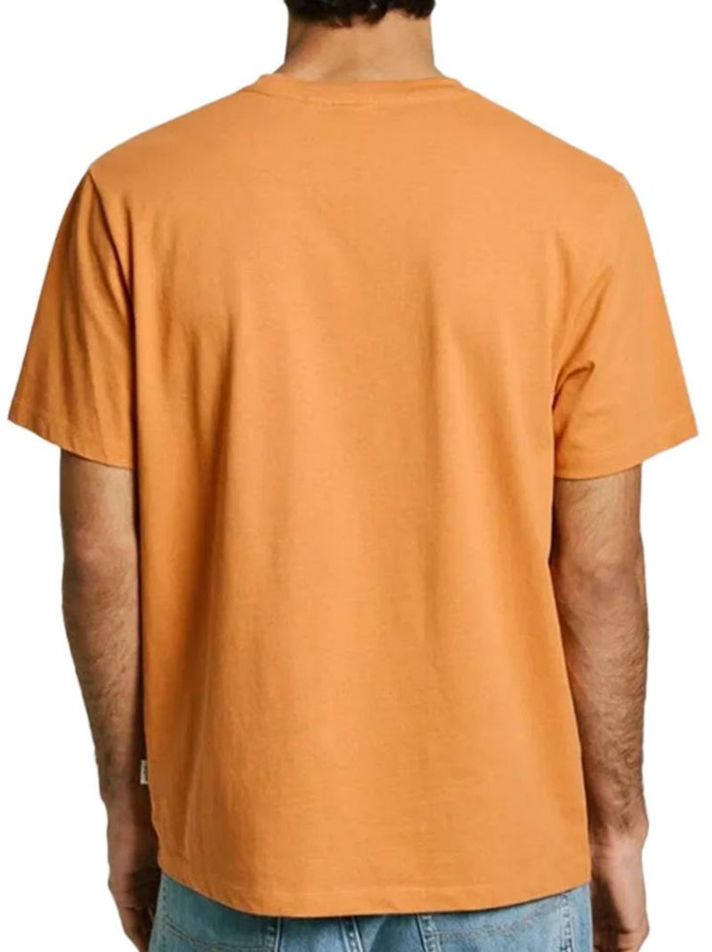 T-shirt Uomo Pepe Jeans Arancione - Kiabi