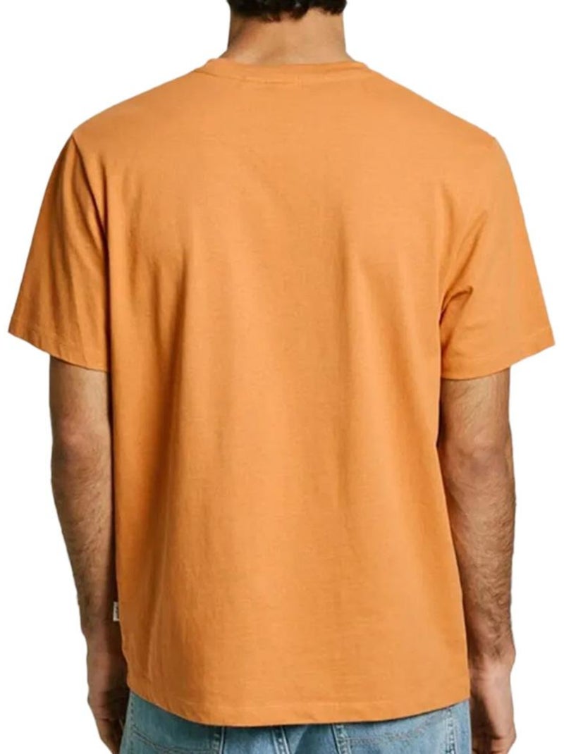T-shirt Uomo Pepe Jeans Arancione - Kiabi
