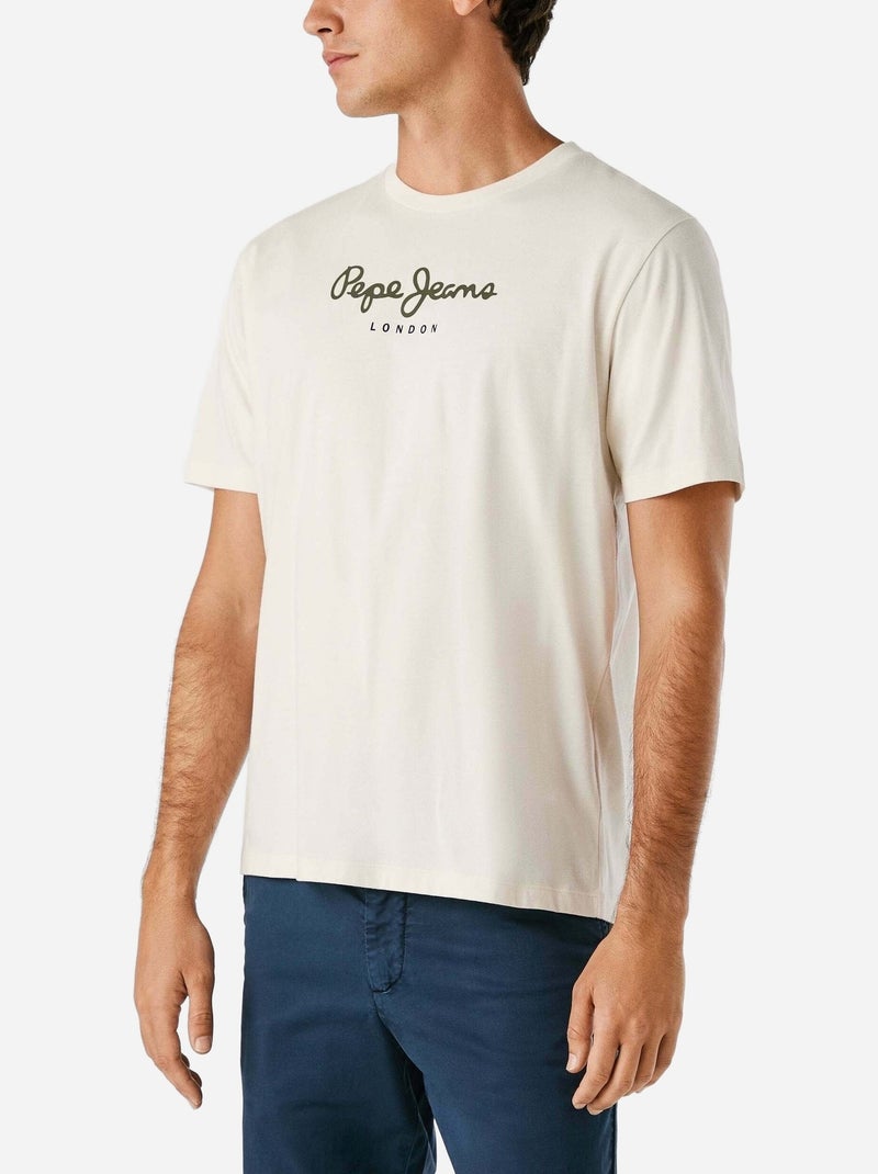 T-shirt Uomo Pepe Jeans Avorio - Kiabi