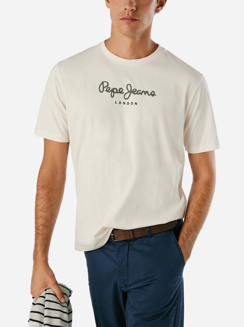 T-shirt Uomo Pepe Jeans Avorio - Kiabi