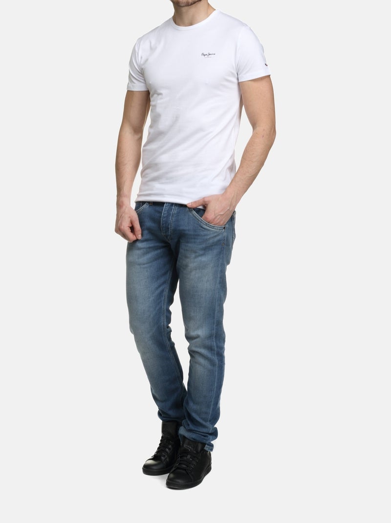 T-shirt Uomo Pepe Jeans Bianco - Kiabi