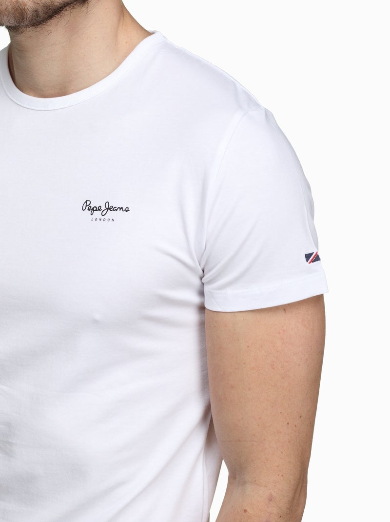 T-shirt Uomo Pepe Jeans Bianco - Kiabi