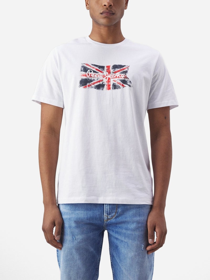 T-shirt Uomo Pepe Jeans Bianco - Kiabi