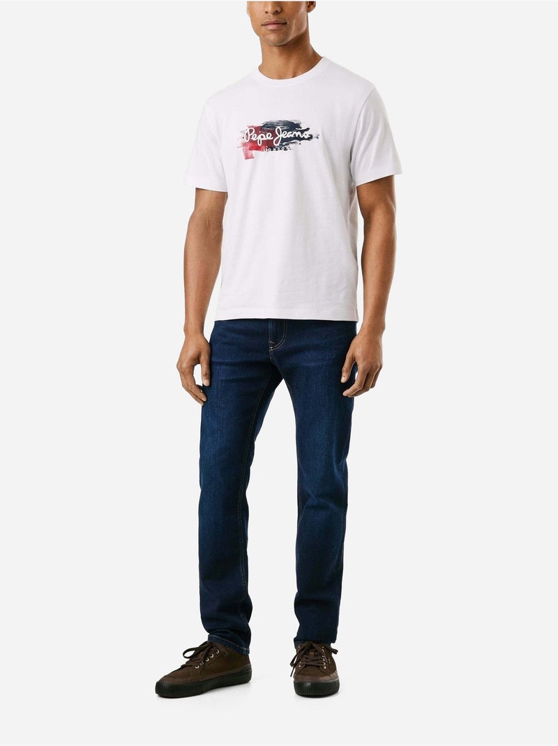 T-Shirt Uomo Pepe Jeans Bianco - Kiabi