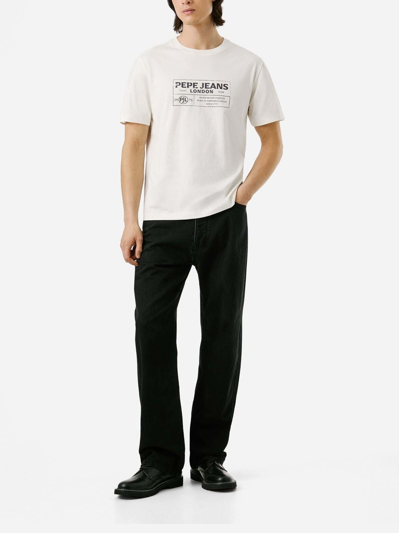 T-Shirt Uomo Pepe Jeans Bianco - Kiabi