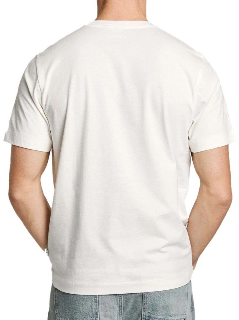 T-shirt Uomo Pepe Jeans Bianco - Kiabi