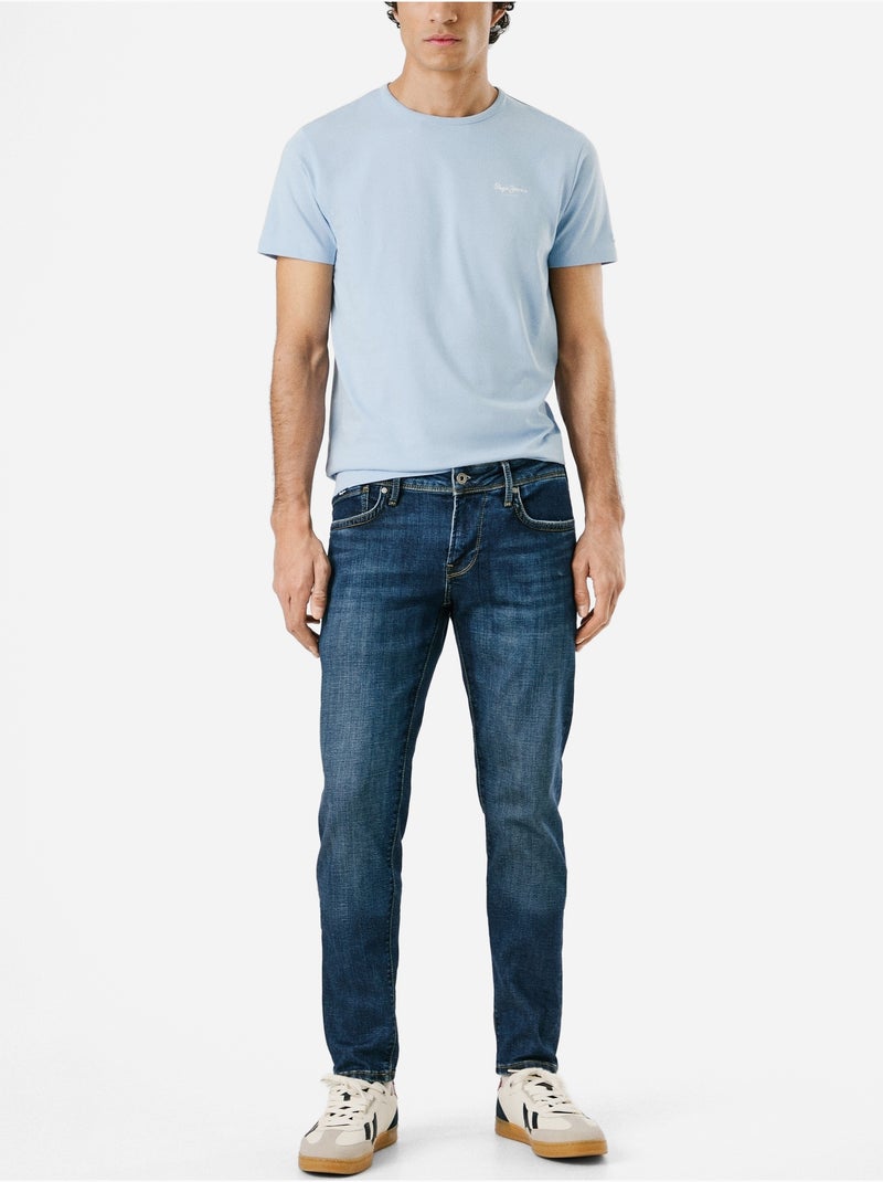 T-shirt Uomo Pepe Jeans Blu - Kiabi