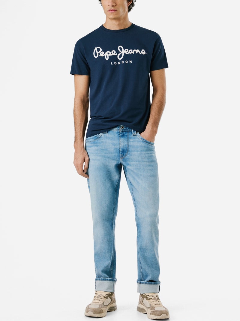 T-shirt Uomo Pepe Jeans Blu - Kiabi