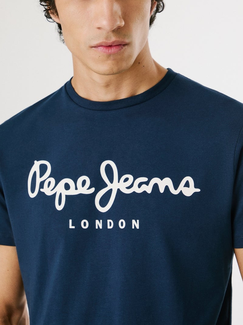 T-shirt Uomo Pepe Jeans Blu - Kiabi