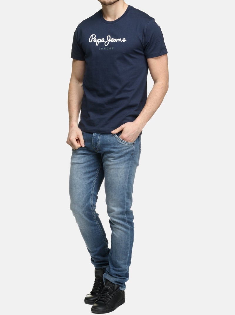 T-shirt Uomo Pepe Jeans Blu scuro - Kiabi