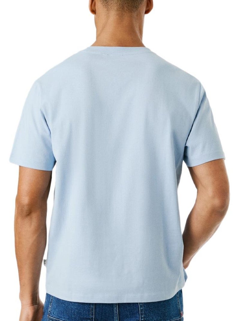T-shirt Uomo Pepe Jeans con Contrasto Blu - Kiabi