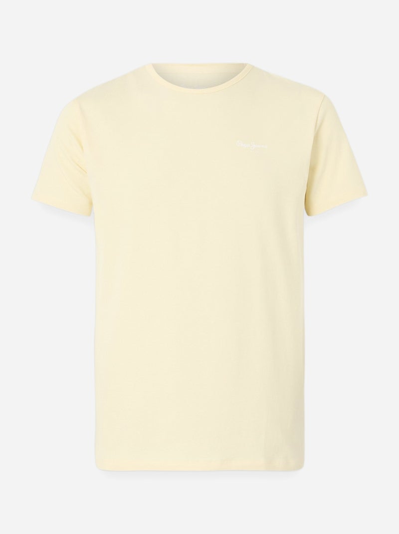 T-shirt Uomo Pepe Jeans Giallo - Kiabi