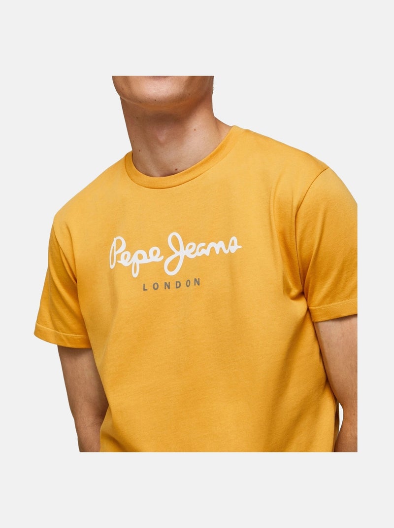 T-shirt Uomo Pepe Jeans Giallo - Kiabi