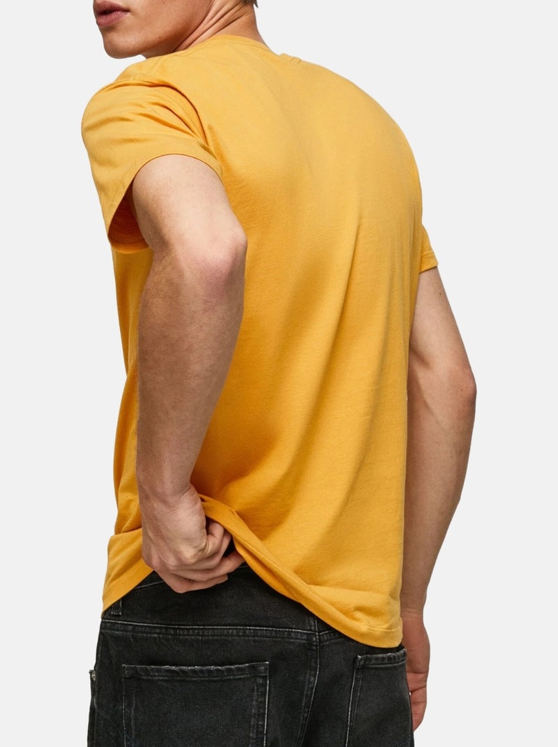 T-shirt Uomo Pepe Jeans Giallo - Kiabi