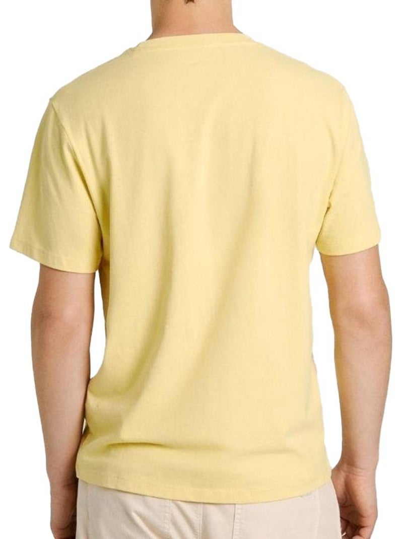 T-shirt Uomo Pepe Jeans Giallo - Kiabi