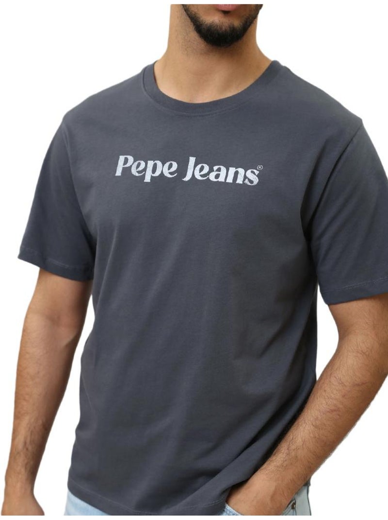 T-shirt Uomo Pepe Jeans Grigio argentato - Kiabi