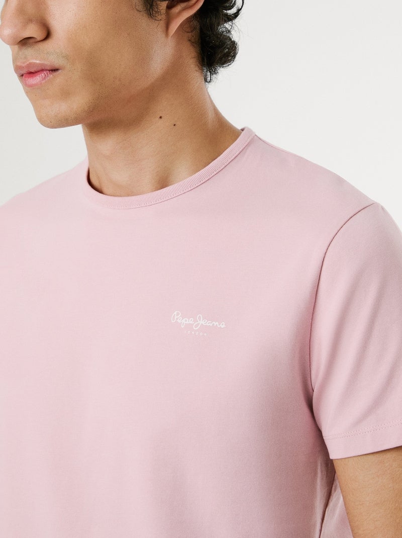 T-shirt Uomo Pepe Jeans Rosa - Kiabi