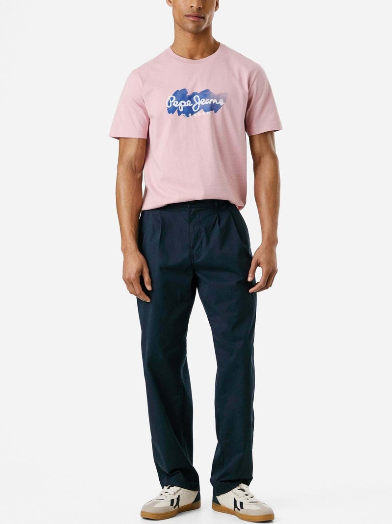 T-shirt Uomo Pepe Jeans Rosa - Kiabi