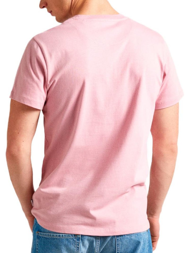 T-shirt Uomo Pepe Jeans Rosa - Kiabi