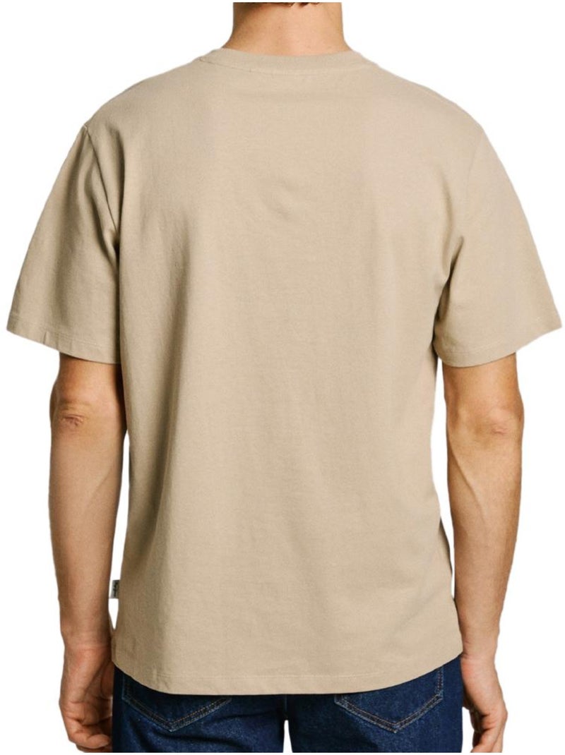 T-shirt Uomo Pepe Jeans : Stile e Comfort Beige - Kiabi