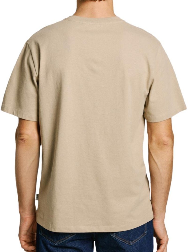 T-shirt Uomo Pepe Jeans : Stile e Comfort Beige - Kiabi