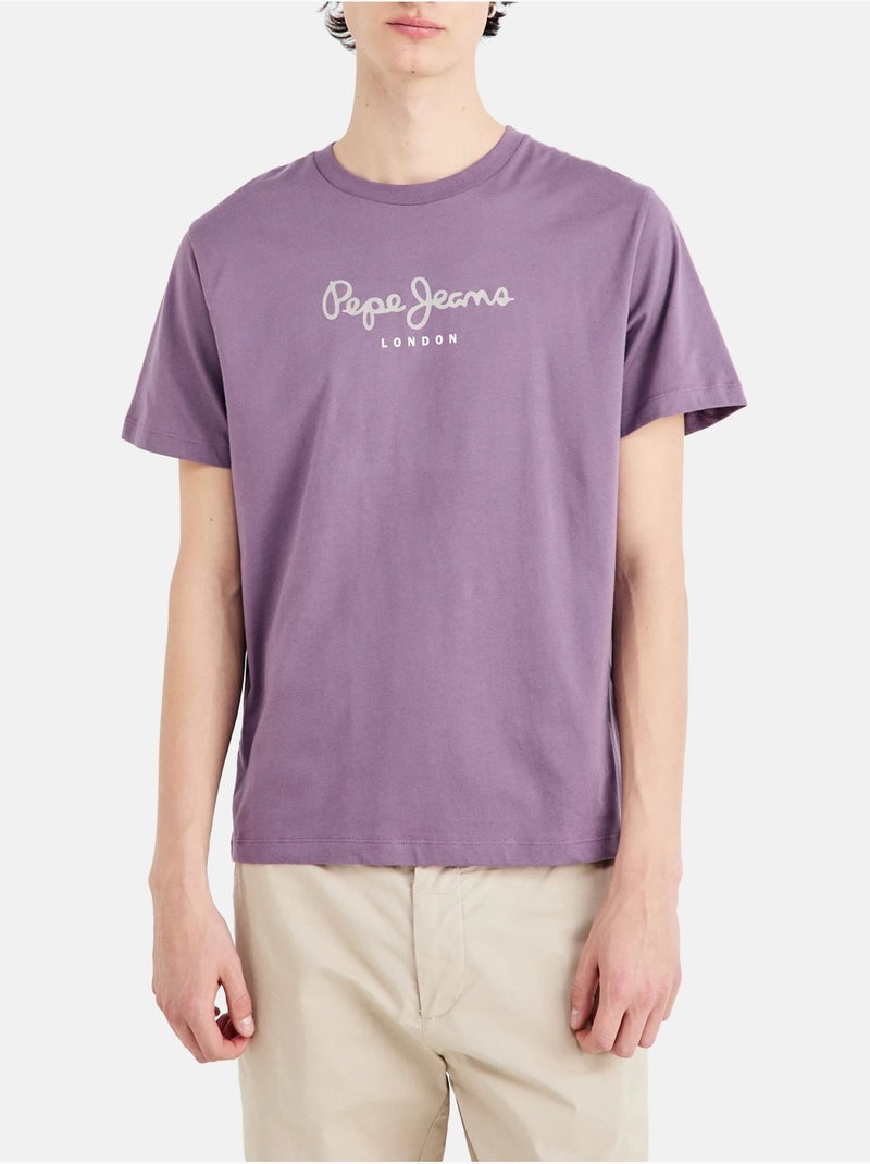 T-shirt Uomo Pepe Jeans Viola - Kiabi